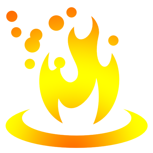burning embers