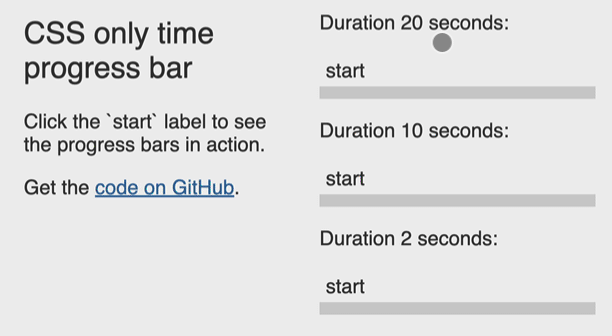 Progress bars in action