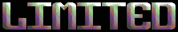 pixel logo with pink gradient